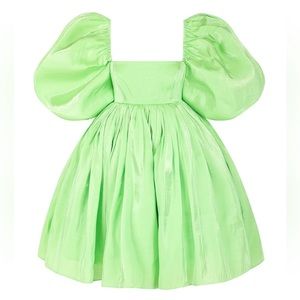 Selkie avocado puff dress XL